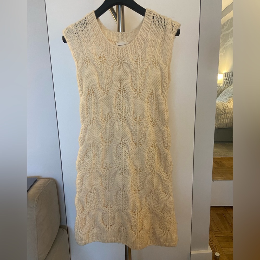 Vanessa Bruno 100% Wool Sweater Dress
